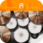 modern a drum kit android application logo